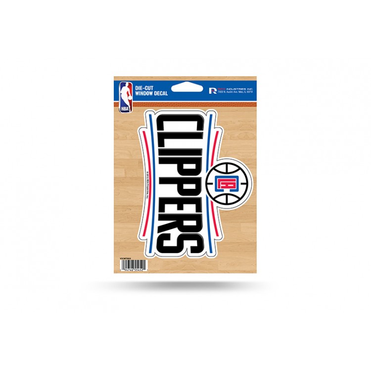 VDCM75003 5 in. Los Angeles Clippers Die Cut Vinyl Decal