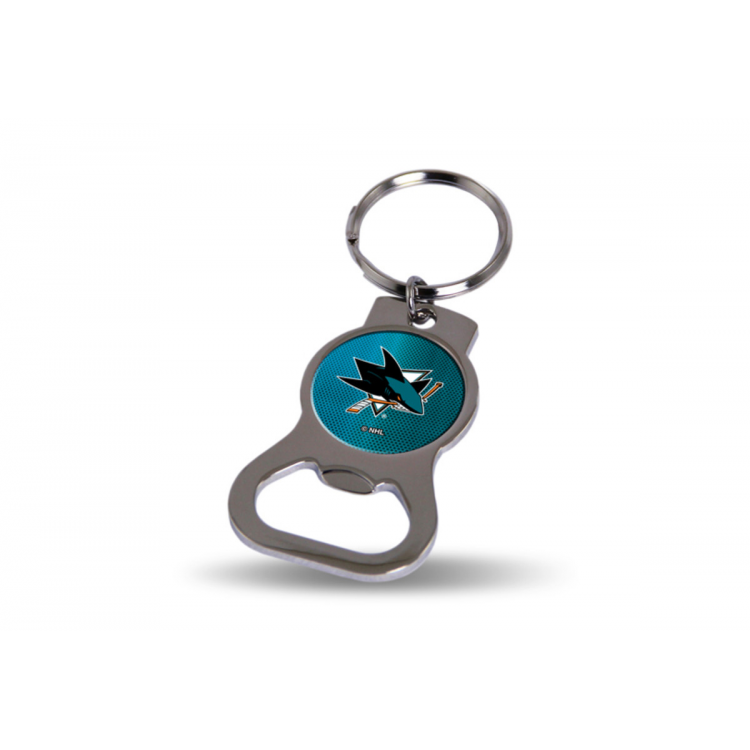 Picture of 212 Main BOK9101 San Jose Sharks Key Chain & Bottle Opener
