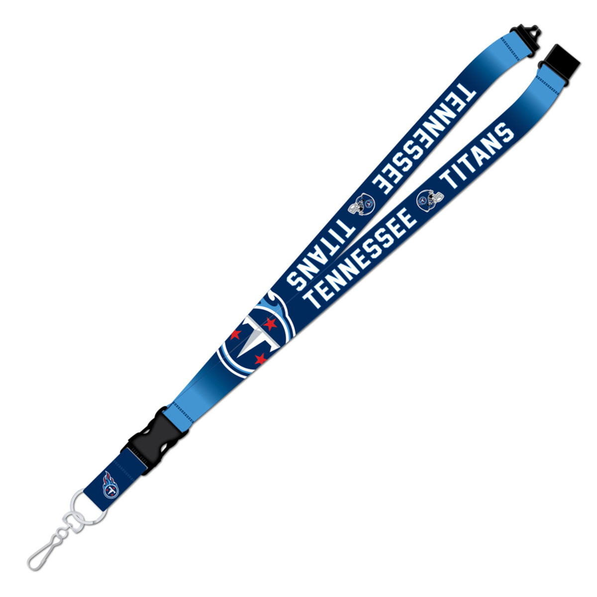 PSGLS0456198 Tennessee Titans Crossover Lanyard with Safety Latch