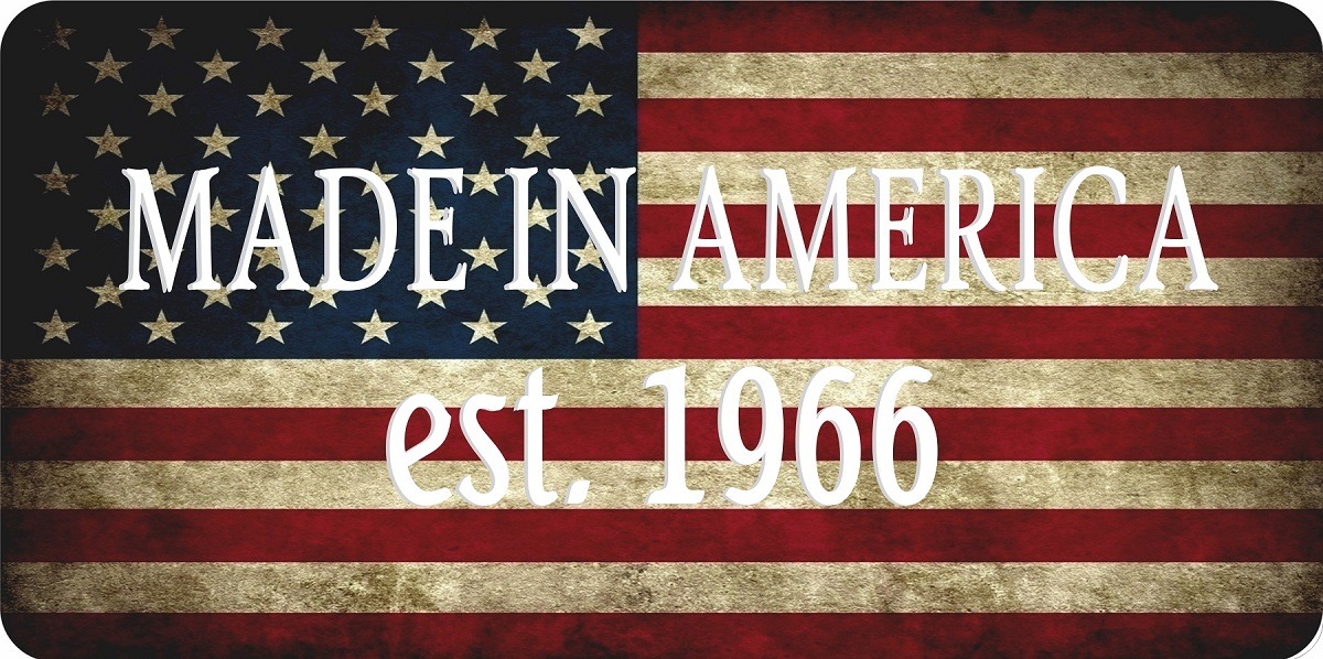 LPO7435 6 x 12 in. Made in America Any Year Photo License Plate