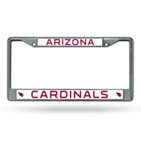 FC3603 Arizona Cardinals Chrome License Plate Frame