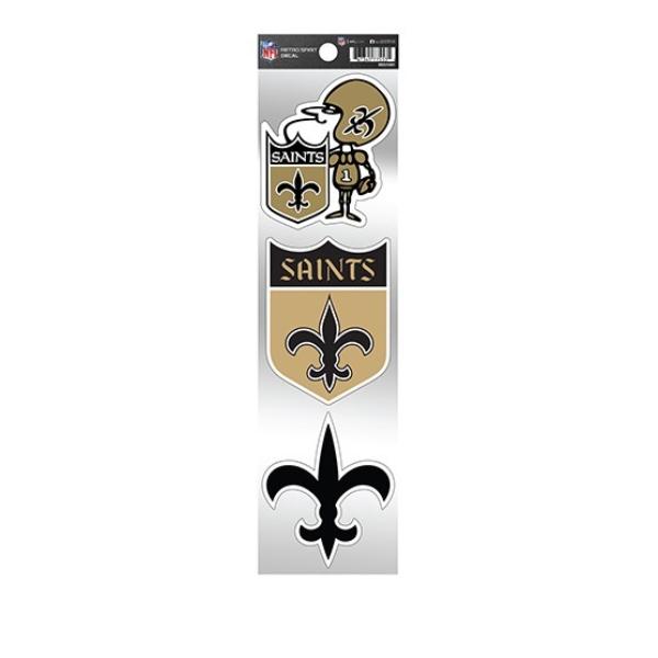 RSS1301 3 in. Orleans Saints Retro Spirit Decals