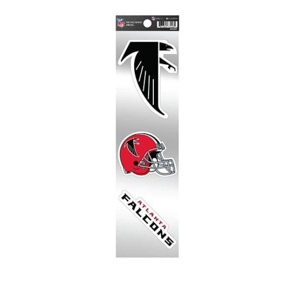 RSS2001 3 in. Atlanta Falcons Retro Spirit Decals