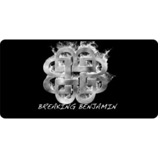 LPO127 6 x 12 in. Breaking Benjamin License Plate