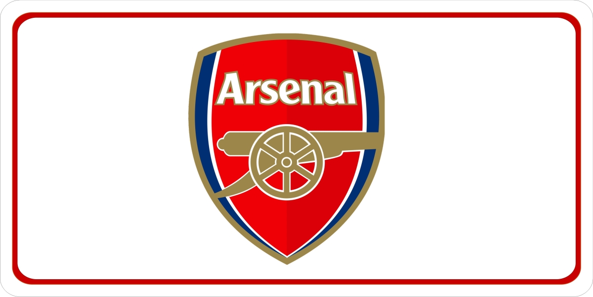LPO1427 Arsenal Photo License Plate