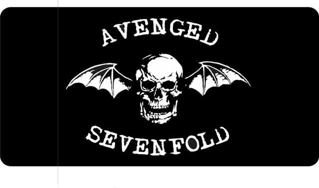 6 x 12 in. Avenged Sevenfold License Plate
