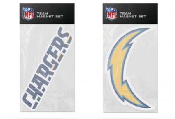 SLM3401 San Diego Chargers Team Magnet Set