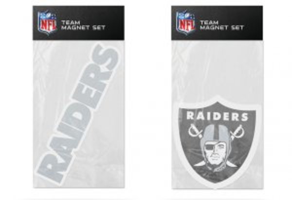 SLM1701 Oakland Raiders Team Magnet Set