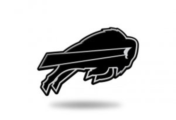 MEM3501 3 x 3 in. Buffalo Bills NFL Plastic Auto Emblem