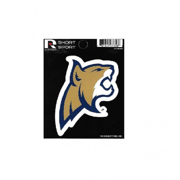 SRT490601 3 x 3 in. Montana State Bobcats Short Sport Decal