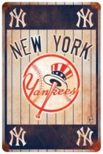 MC80069 8 x 12 in. York Yankees Retro Parking Sign