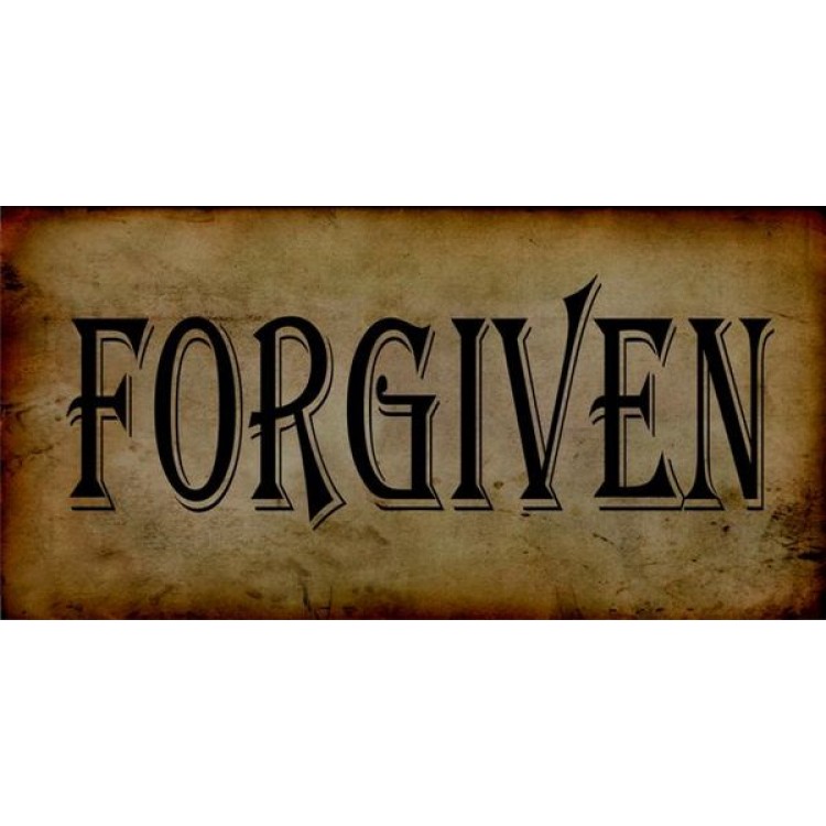 LPO1299 Forgiven Photo License Plate