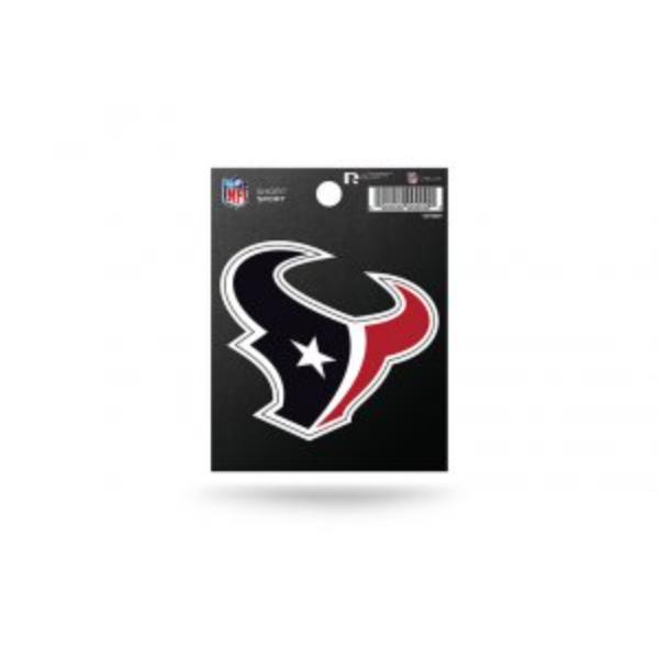 SRT0601 3 x 3 in. Houston Texans Short Sport Decal