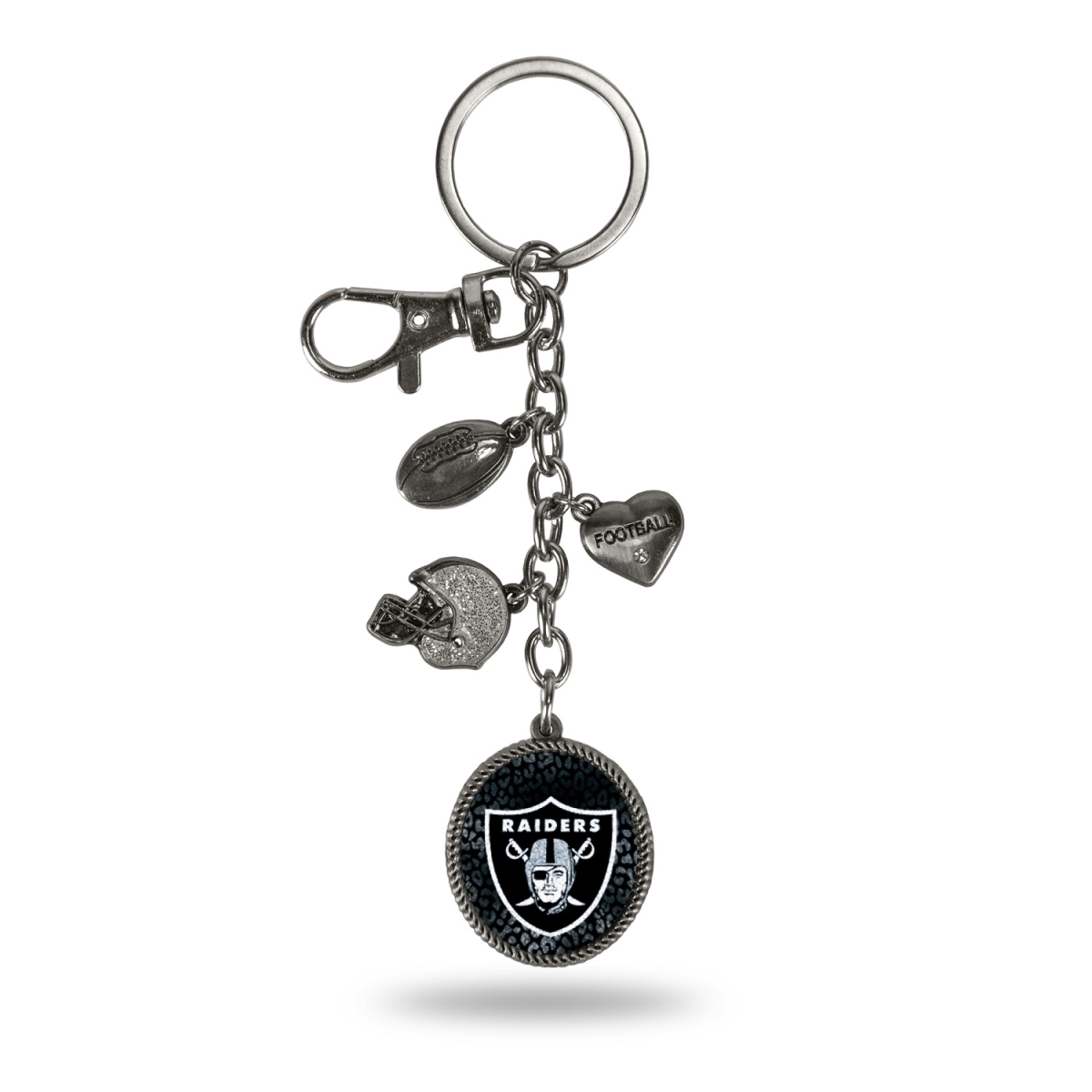 Picture of 212 Main CHM1701 Oakland Raiders Charm Key Chain