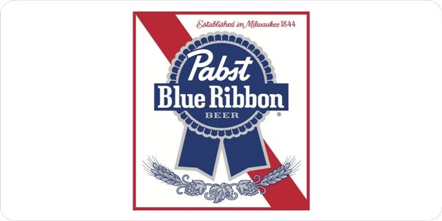 LPO481 Pabst Blue Ribbon License Plate