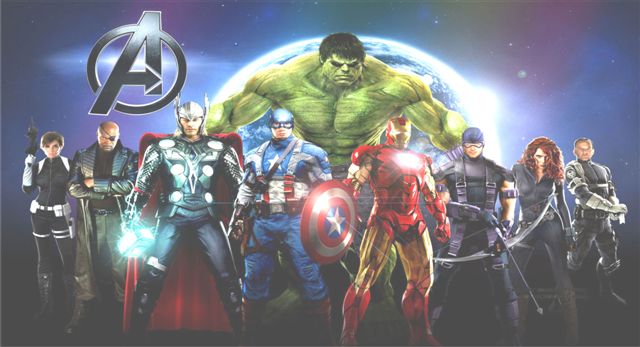 LPO109 6 x 12 in. The Avengers License Plate
