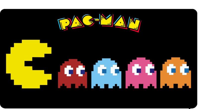 6 x 12 in. Pac-Man Characters Photo License Plate