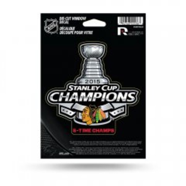 VDCM77SC15 5 in. Chicago Blackhawks 2015 Die Cut Vinyl Decal