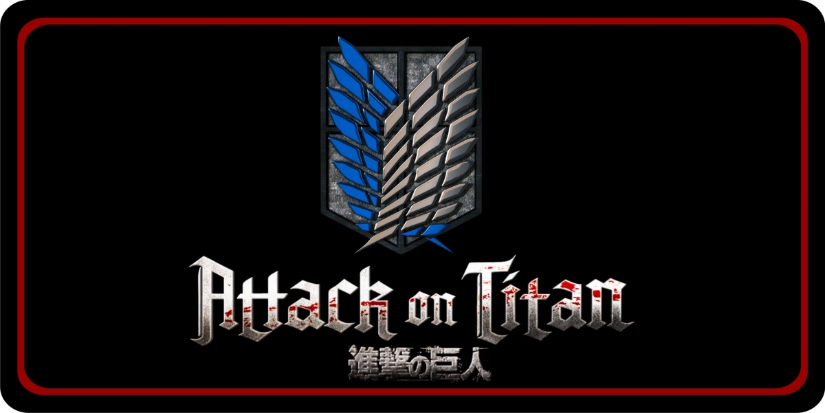 LPO1830 6 x 12 in. Attack on Titan Photo License Plate