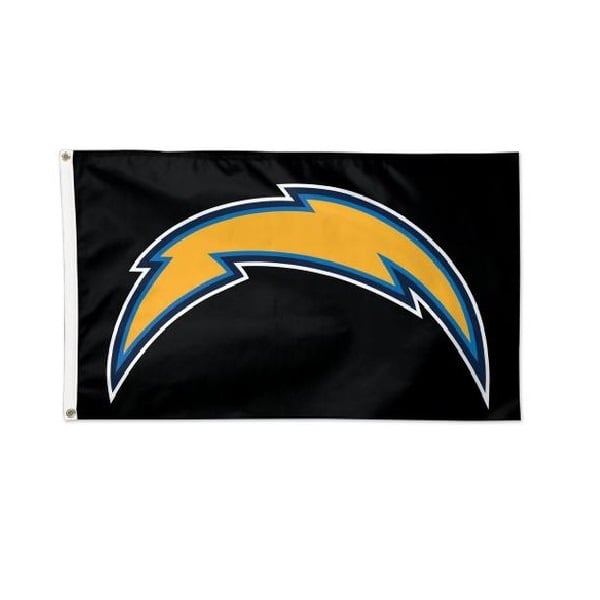 Picture of 212 Main WC45313117 36 x 60 in. Los Angeles Chargers Deluxe Banner Flag