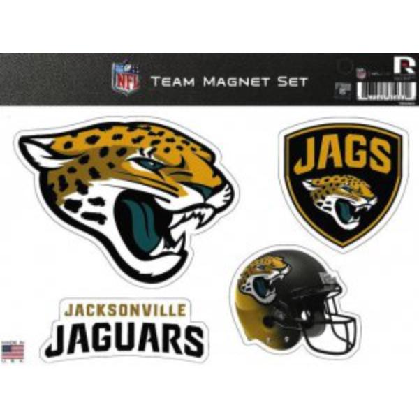 TMS0903 8 x 11 in. Jacksonville Jaguars Team Magnet Set