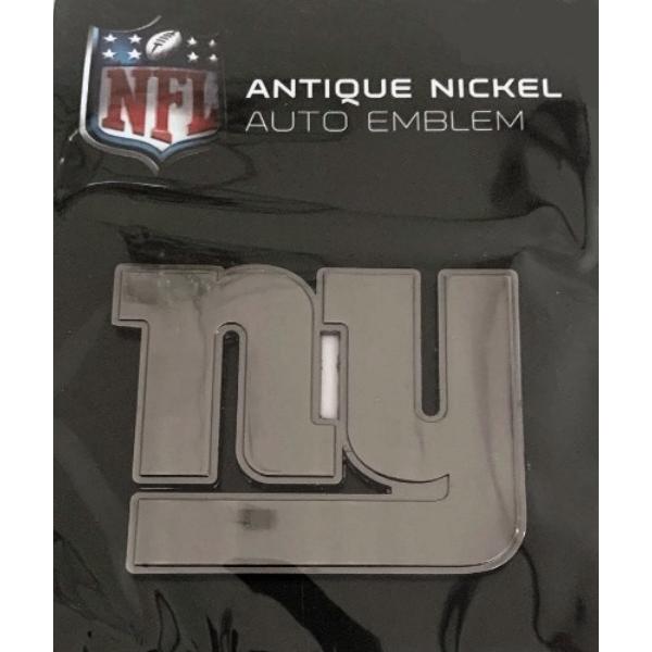 Picture of 212 Main AEM1401 3 x 3 in. York Giants Antique Nickel Auto Emblem