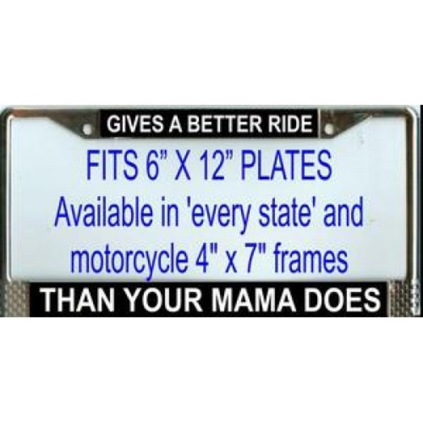 HDFR006 Gives a Better Ride than Mama Does Frame