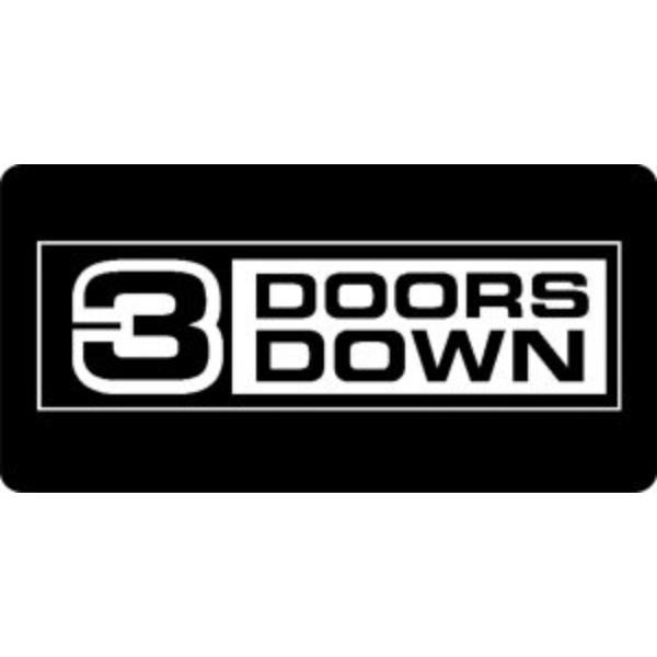 LPO124 6 x 12 in. 3 Doors Down License Plate