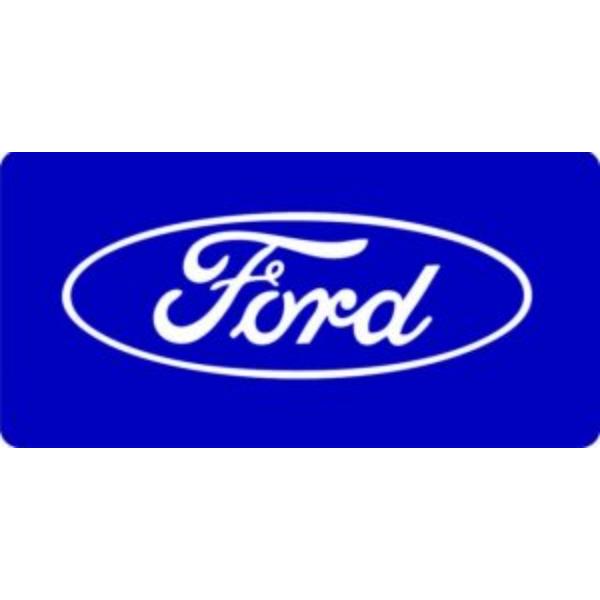 LPO144 6 x 12 in. Ford Blue License Plate