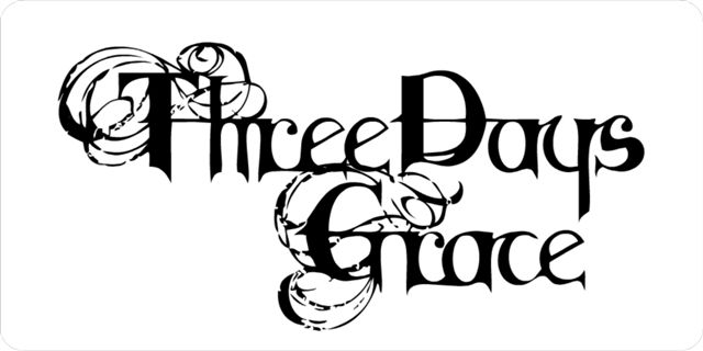 LPO99 6 x 12 in. Three Days Grace License Plate