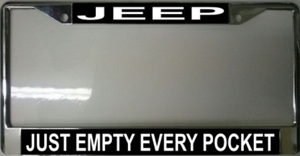 Jeep5 JEEP Just Empty Every Pocket Frame