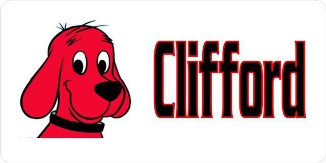 LPO1036 Clifford Photo License Plate