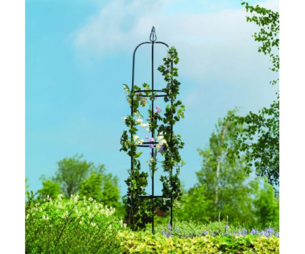 Easy Garden Obelisk Decorative,  Black