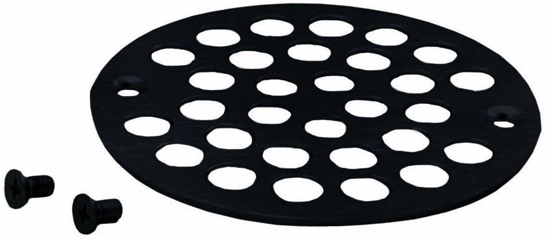 Belle Foret Shower strainer with Screws, Oil Rubbed Bronze