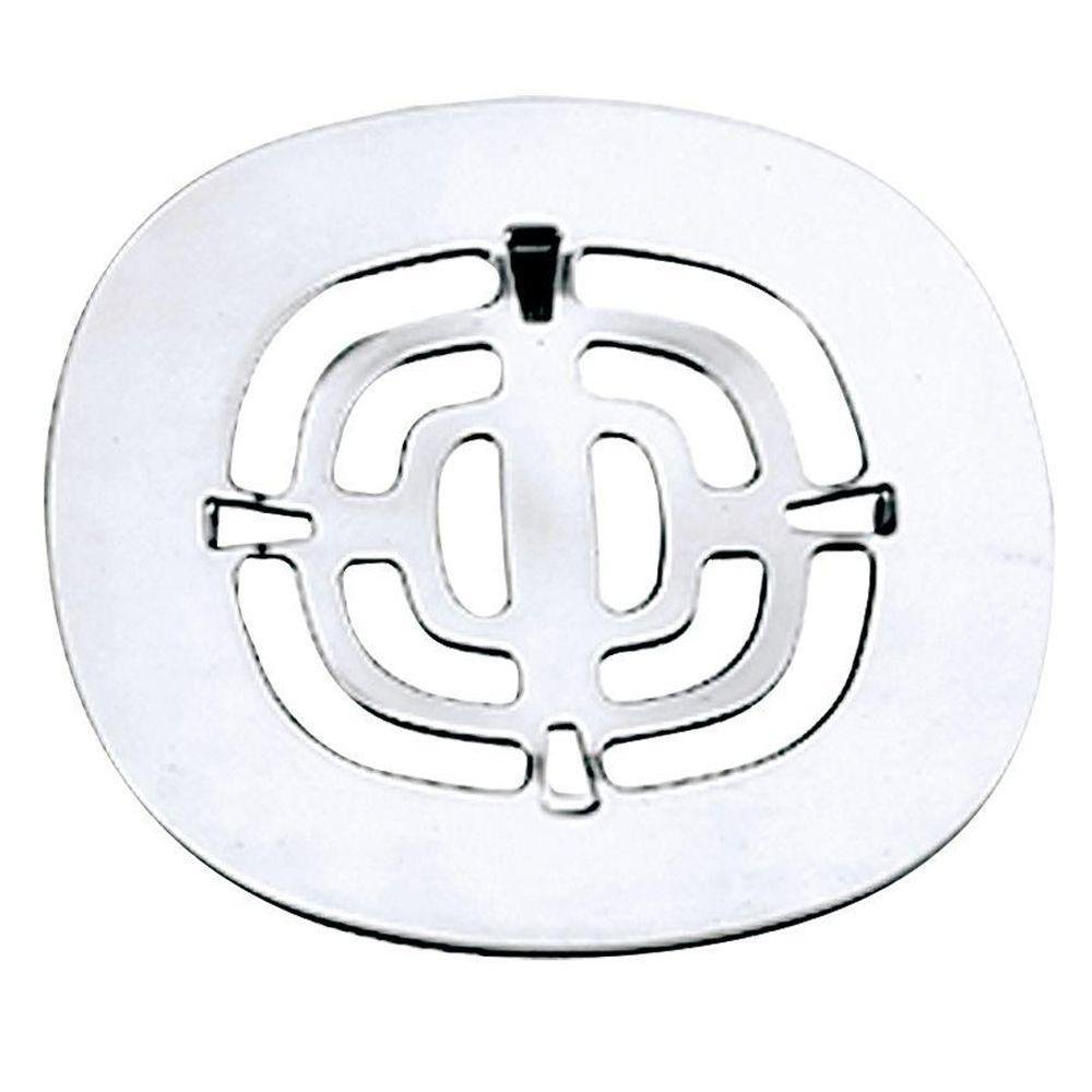 4.5 in. OD Shower Strainer, Polished Chrome