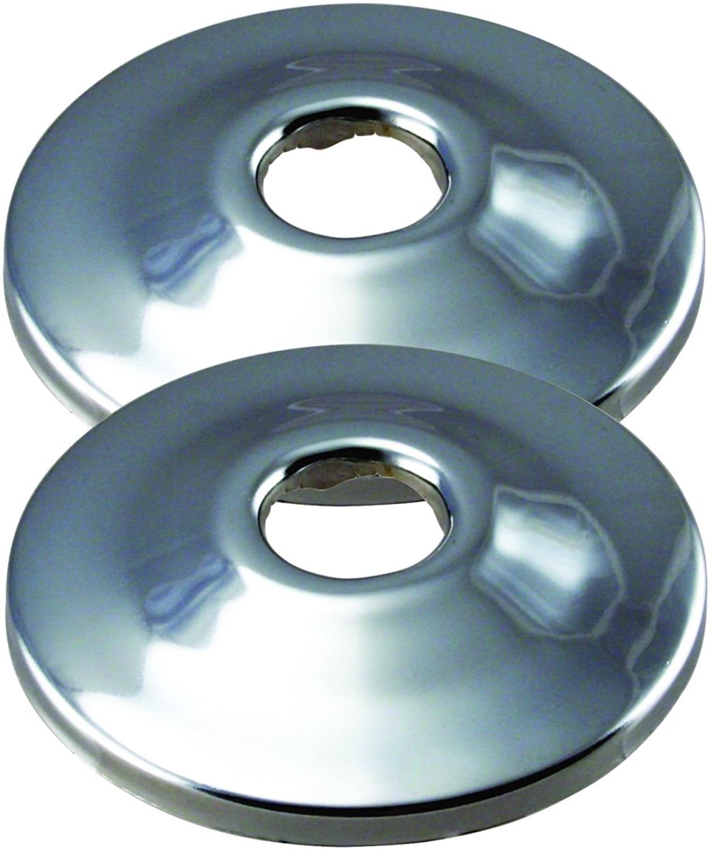 Picture of Westbrass R128-2-26 0.5 in. Copper Sure Grip Flange&#44; Polished Chrome