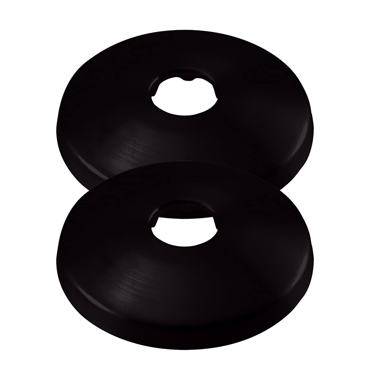 0.5 in. Copper Sure Grip Flange, Matte Black