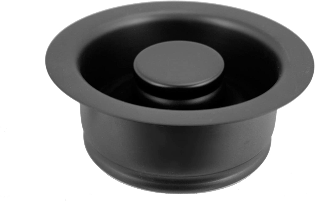 R2089-62 Insinkerator Style Flange & Plug Arrangement, Matte Black