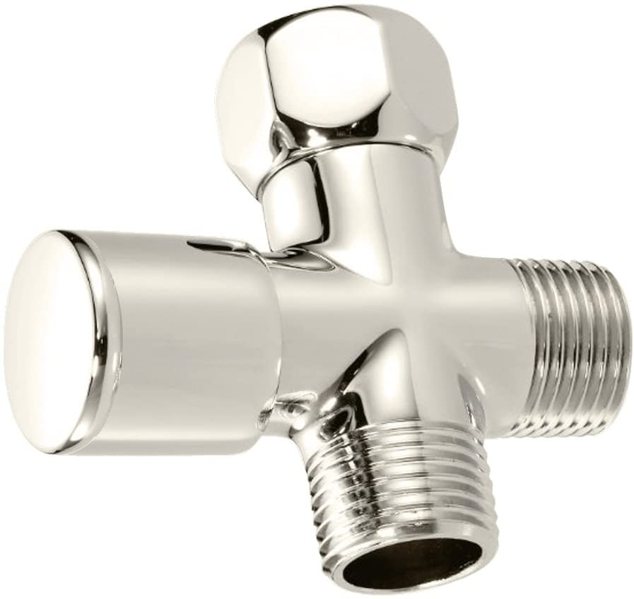 7.6-0.3 cm Two-Hole Trip Lever Overflow Face Plate & Screws, Polished Nickel
