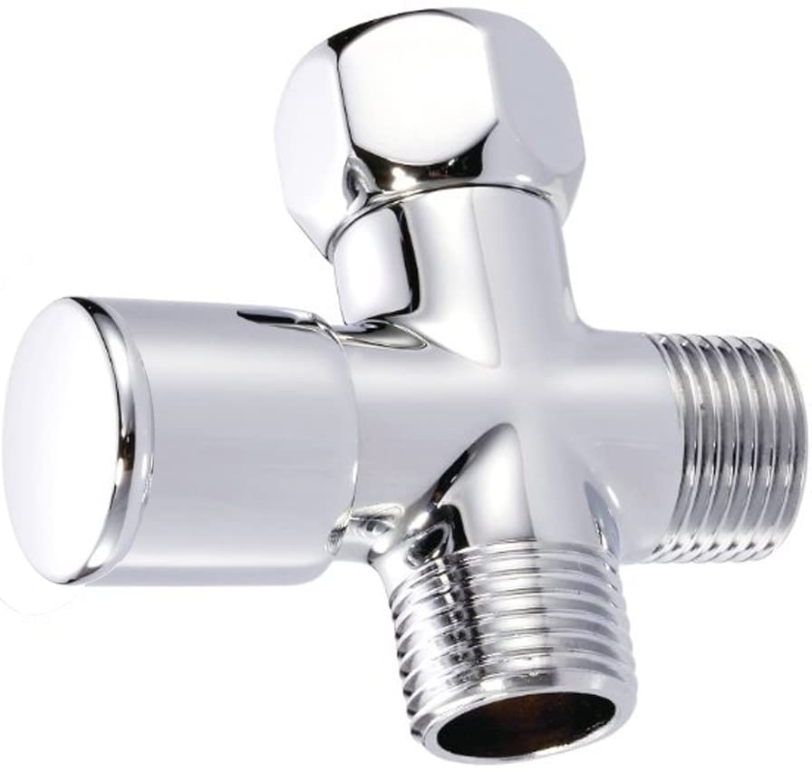 0.5 in. IPS Diverter Valve for Shower Arm, Polished Chrome