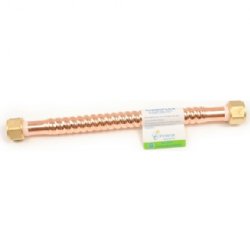 Westbrass Copper Water Heater Supply Line - 3/4 FIP x 18 in. 165-50218