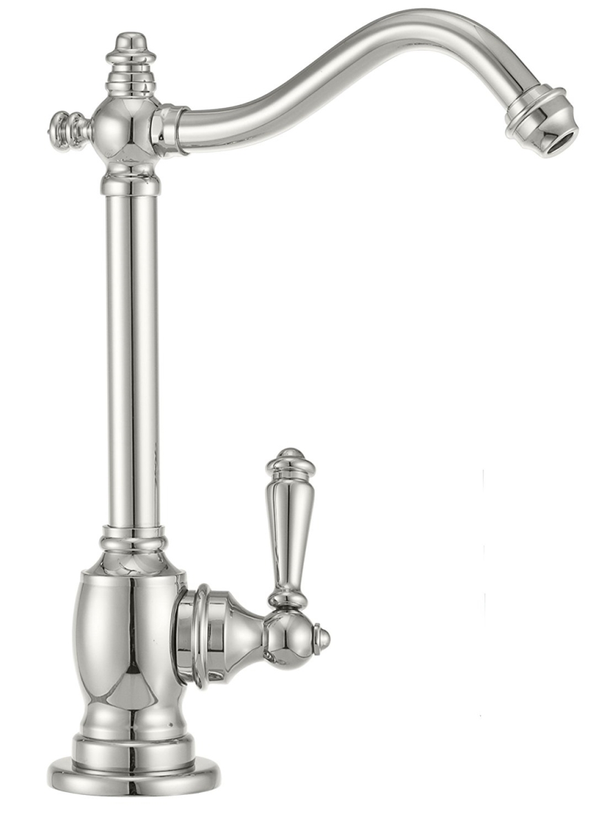 Picture of Westbrass D204-NL-05 Victorian Single Handle Hot Water Dispenser, Polished Nickel