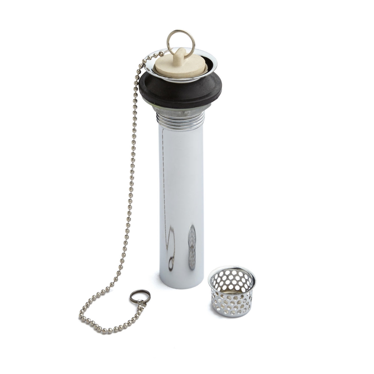 Westbrass D600-01 Lavatory Drain, PVD Polished Brass