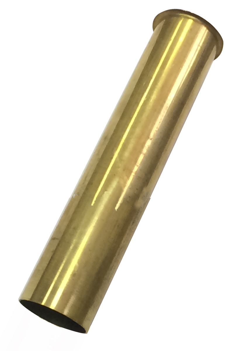Flanged Tailpiece - Unfinished Brass - 1.5 x 8 in. - Durable Design