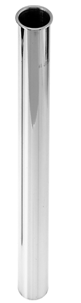 1.5 x 16 in. Double Ended Flanged Tailpiece in Polished Chrome