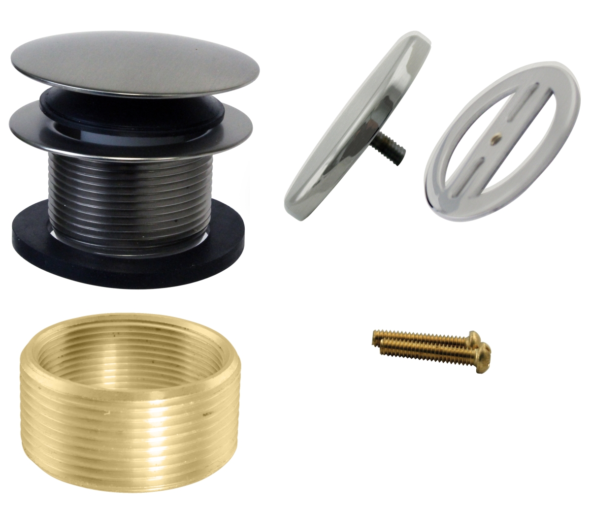 D98HRK-07 Illusionary Overflow Universal Trim Kit in Satin Nickel