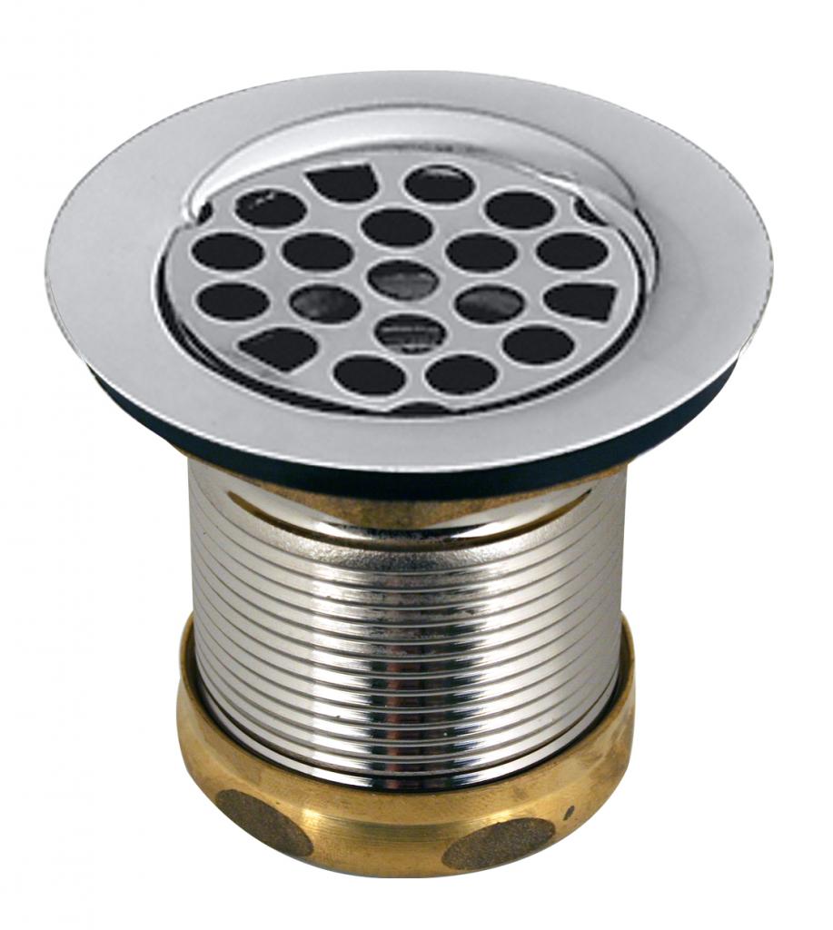 Picture of Westbrass D2181-26 Grid Basket Style Bar Strainer in Polished Chrome