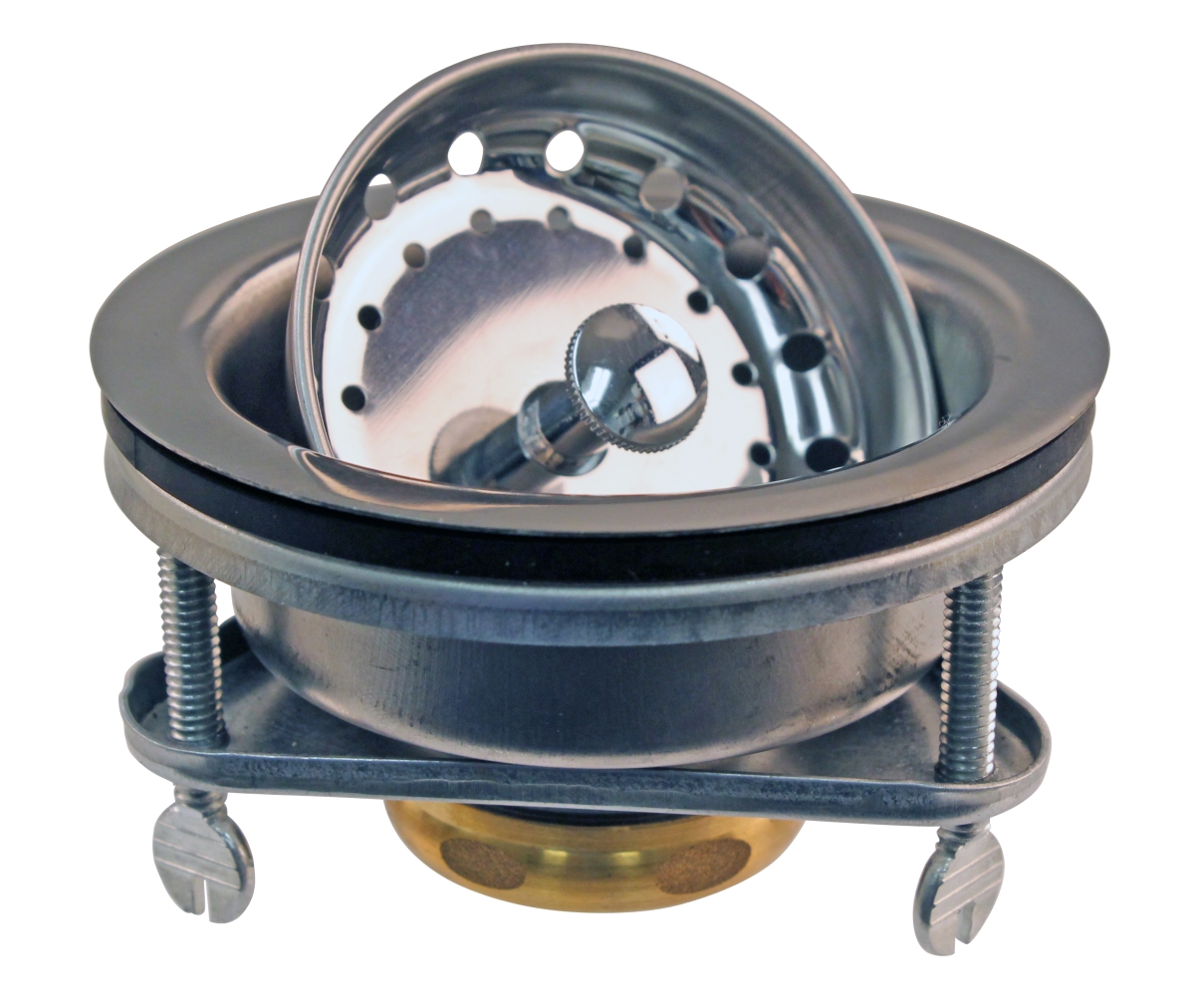 Picture of Westbrass IEODS Easy Connect Stainless Steel Kitchen Basket Strainer