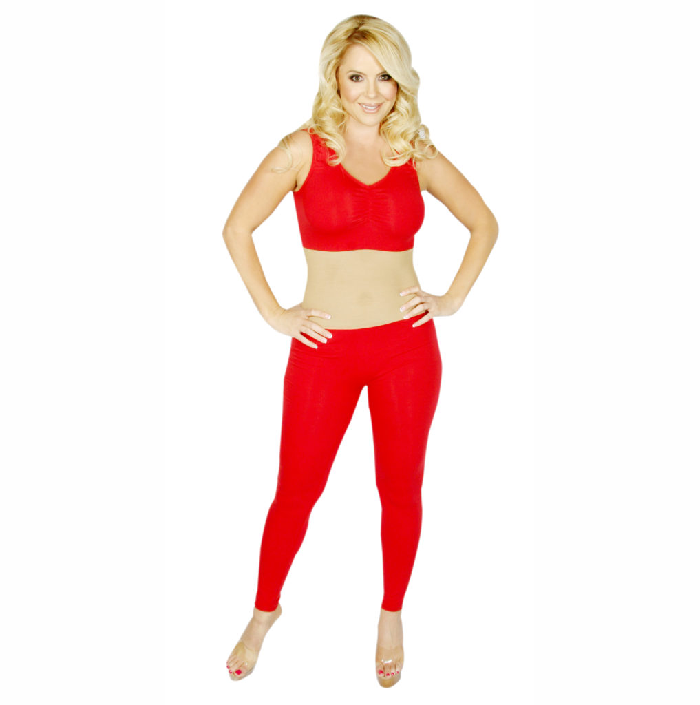 Picture of Western Fashion 1303-RED-LXL Full Body Suit without Sleeves&#44; Red - Large & Extra Large