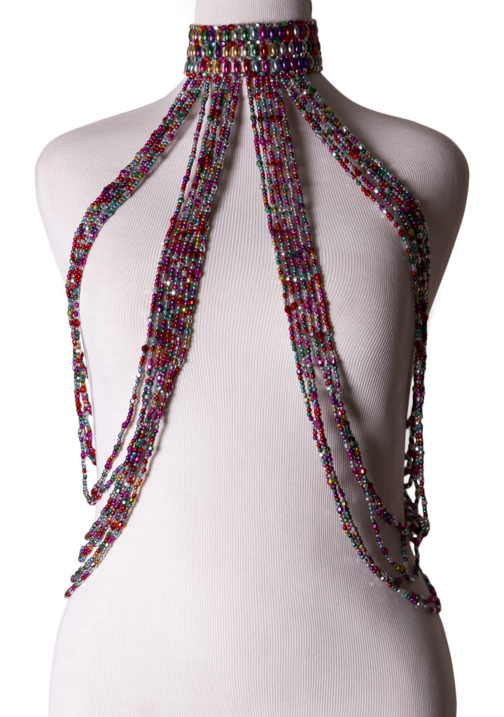 Picture of Western Fashion 542-MLT Body Chain&#44; Multi Color